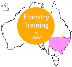 Floristry training NSW map